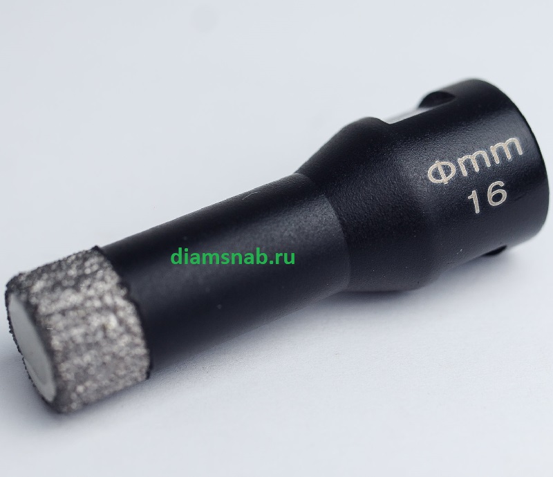  алмазная универсальная для УШМ 16 мм, М14 для сухого сверления .