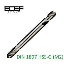 Сверла по металлу двухсторонние ECEF HSS-G (М2) DIN 1897